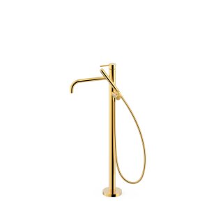 Tres Study Exclusive, Standarmatur für Badewanne, 24k Gold