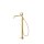 Tres Study Exclusive, Standarmatur für Badewanne, 24k Gold