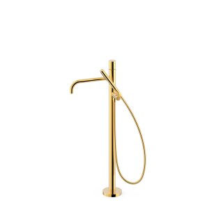 Tres Study Exclusive, Standarmatur für Badewanne, 24k Gold