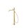 Tres Study Exclusive, Standarmatur für Badewanne, 24k Gold