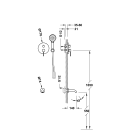 Tres Study Exclusive, Unterputz Brauseset Rapid-Box,...