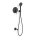 Tres Study Exclusive, Unterputz Brauseset Rapid-Box, schwarz matt