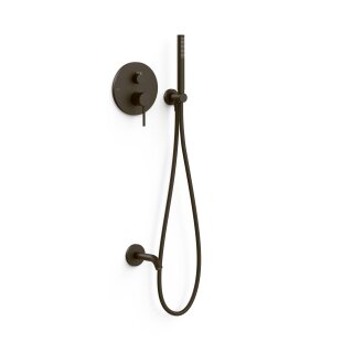 Tres Study Exclusive, Unterputz Brauseset Rapid-Box, schwarz bronze