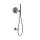 Tres Study Exclusive, Unterputz Brauseset Rapid-Box, Metallic-schwarz