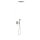 Tres Study Exclusive, Unterputz Brauseset Rapid-Box, Edelstahloptik