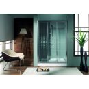 Doccia Adelaida Seitenwand für Tür, bis 90cm, H:bis 200cm, RAL-Farbe, Glas klar