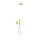 Tres Study Exclusive, Unterputz Brauseset Rapid-Box, 24k Gold