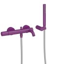 Tres Study Exclusive, Einhebel Wannenmischer, violett
