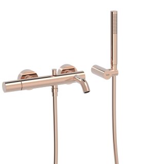 Tres Study Exclusive, Einhebel Wannenmischer, 24k Rotgold
