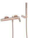 Tres Study Exclusive, Einhebel Wannenmischer, 24k Rotgold
