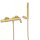 Tres Study Exclusive, Einhebel Wannenmischer, 24k Gold matt