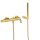 Tres Study Exclusive, Einhebel Wannenmischer, 24k Gold