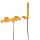 Tres Study Exclusive, Einhebel Brausemischer, gelb
