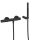 Tres Study Exclusive, Einhebel Brausemischer, schwarz matt