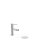 Tres Study Exclusive, Einhebel Bidetmischer, chrom