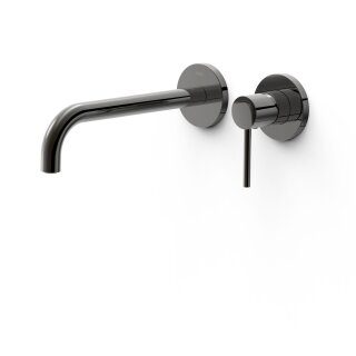 Tres Study Exclusive, Einhebel Waschtischmischer UP, Metallic-schwarz
