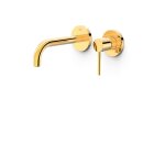 Tres Study Exclusive, Einhebel Waschtischmischer UP, 24k...