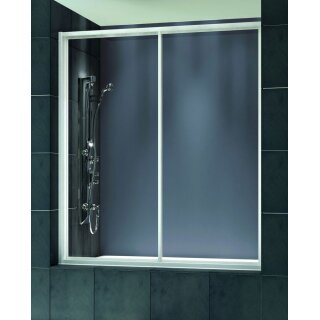 Doccia Badewannenaufsatz Samoa mit zwei Schiebetüren