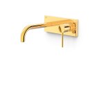Tres Study Exclusive, Einhebel Waschtischmischer UP, 24k...