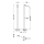 Tres Study Exclusive, Waschtischarmatur bodenstehend, 24k Rotgold