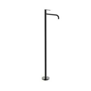 Tres Study Exclusive, Waschtischarmatur bodenstehend, Metallic-schwarz