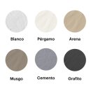 Doccia Liso Mineralguss Wandverkleidung, verschiedene Grössen und Farben