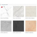 HSK Renodeco Aluverbund Wandverkleidung 150x255cm, Struktur- Hochglanz und Uni-Dekore