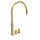 Tres Project-Tres, Zweigriff-Standarmatur, 24k Gold