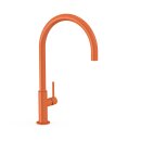 Tres Study Exclusive, Einhebel Waschtischmischer, orange