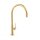 Tres Study Exclusive, Einhebel Waschtischmischer, 24k Gold matt