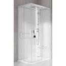 Novellini Glax 2 2.0 A Komplettdusche 100x100cm DT 4,5cm,...