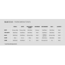 Novellini Glax 2 2.0 A Komplettdusche 100x100cm DT 4,5cm, Farbe Corda