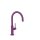 Tres Study Exclusive, Einhebel Waschtischmischer, violett