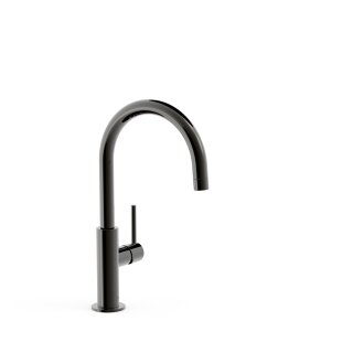 Tres Study Exclusive, Einhebel Waschtischmischer, Metallic-schwarz