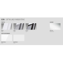Novellini Eon GF Komplettdusche 90x90cm DT 11,5cm, Profile weiß, RW weiß glanz