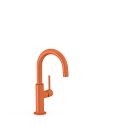Tres Study Exclusive, Einhebel Waschtischmischer, orange