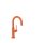 Tres Study Exclusive, Einhebel Waschtischmischer, orange