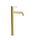 Tres Study Exclusive, Einhebel Waschtischmischer, 24k Gold