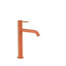 Tres Study Exclusive, Einhebel Waschtischmischer, orange