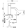 Tres Study Exclusive, Einhebel Waschtischmischer, 24k Rotgold