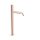 Tres Study Exclusive, Einhebel Waschtischmischer, 24k Rotgold
