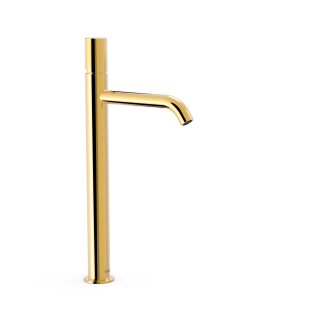 Tres Study Exclusive, Einhebel Waschtischmischer, 24k Gold