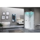 Novellini Eon R Komplettdusche 90x90cm