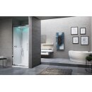 Novellini Eon G Komplettdusche für Nische 90x90cm