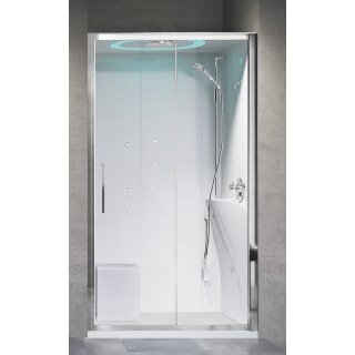Novellini Eon 2P Komplettdusche für Nische 120x90cm