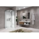 Novellini Glax 2 2.0 R Komplettdusche 90x90cm