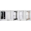 Novellini Glax 2 2.0 A Komplettdusche 90x70cm