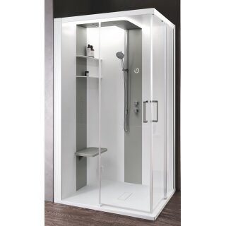 Novellini Skill A Komplettdusche 120x100cm
