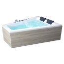 EAGO Whirlpool AWT GE104E mit Holzschürze, 170x130...