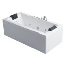 EAGO Whirlpool AWT GE108E mit Acrylschürze, 191x90 cm
